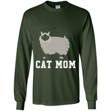 Load image into Gallery viewer, Birman Cat Mom – Mothers Day - Long Sleeve T-Shirt