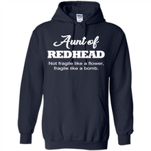Load image into Gallery viewer, Aunt Of Redhead Definition Funny For Aunt On mother’s day - Hoodie