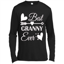 Load image into Gallery viewer, Best Granny Ever Christmas Mother’s Day Birthday - Canvas Long Sleeve T-Shirt
