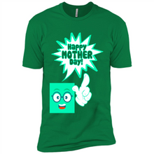 Load image into Gallery viewer, Cute Emoji With Heart Balloon Happy Mother Day - Premium Short Sleeve T-Shirt