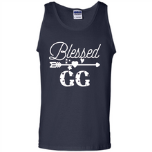 Load image into Gallery viewer, Blessed GG Christmas Mother’s Day Birthday Grandma - Tank Top