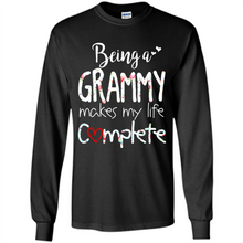 Load image into Gallery viewer, Being A Grandmy Makes My Life Complete – Memorable Mother’s Day Gift For Grandmother - Long Sleeve T-Shirt