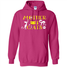 Load image into Gallery viewer, Cats T Shirt Hoodie Mother of Cats Mother’s Day - Hoodie