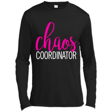 Load image into Gallery viewer, Chaos Coordinator mom is boss Mothers Day - Canvas Long Sleeve T-Shirt