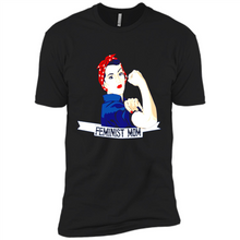 Load image into Gallery viewer, Feminist Mom mother’s day feminism 1 - Premium Short Sleeve T-Shirt