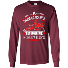 Load image into Gallery viewer, A Gram-Cracker’s Love Feels like nobody else’s Mother’ Day - Long Sleeve T-Shirt