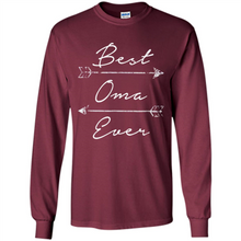 Load image into Gallery viewer, Best Oma Ever Shirt Tribal Arrows Mother’s Day - Long Sleeve T-Shirt