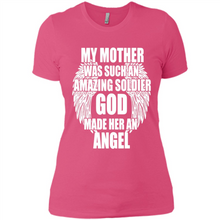 Load image into Gallery viewer, ANGEL MOM Mother’s Day - Ladies' Boyfriend T-Shirt