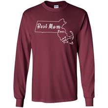 Load image into Gallery viewer, Best Mom Ever Shirt Massachusetts Mothers Day - Long Sleeve T-Shirt