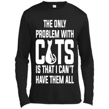 Load image into Gallery viewer, Cats T Shirt Hoodie Cats…I can’t have them all Mother’s Day - Canvas Long Sleeve T-Shirt