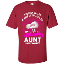 Load image into Gallery viewer, Aunt Is My Favorite Name Sweatshirt Mother’s Day Best Gift - Shirt