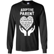 Load image into Gallery viewer, Adoptive Parent Mother’s Day - Long Sleeve T-Shirt