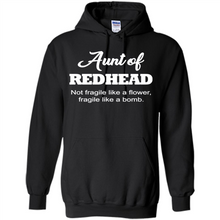 Load image into Gallery viewer, Aunt Of Redhead Definition Funny For Aunt On mother’s day - Hoodie