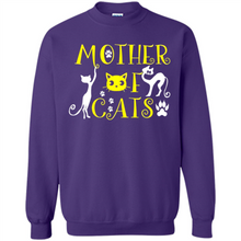 Load image into Gallery viewer, Cats T Shirt Hoodie Mother of Cats Mother’s Day - Sweatshirt