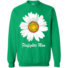 Load image into Gallery viewer, Daisy Firefighter Mom Funny Firefighter Gift Women Sweatshirt On Mother’s Day, Birthday - Sweatshirt
