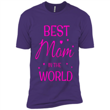 Load image into Gallery viewer, Best Mom in the World Mother’s Day - Premium Short Sleeve T-Shirt