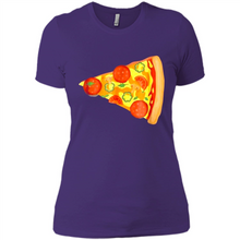 Load image into Gallery viewer, Dad Son Pizza Piece Funny Matching Family Shirt Mother Day - Ladies' Boyfriend T-Shirt