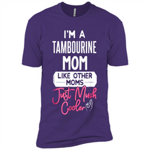 Load image into Gallery viewer, Cool Mothers Day T-Shirt Tambourine Mom - Premium Short Sleeve T-Shirt
