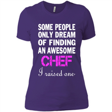 Load image into Gallery viewer, CHEF’S MOM Mother’s Day Gift ideas Funny - Ladies' Boyfriend T-Shirt