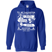 Load image into Gallery viewer, Always Remember Daughter Mom Viking - Hoodie