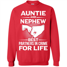 Load image into Gallery viewer, Auntie And Nephew – Best Partners In Crime For Life, Best mother’s day - Sweatshirt