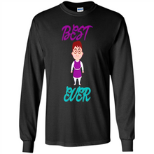 Load image into Gallery viewer, Best Mom Ever Cartoon Mother’s Day - Long Sleeve T-Shirt