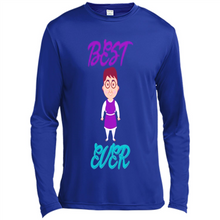 Load image into Gallery viewer, Best Mom Ever Cartoon Mother’s Day - Canvas Long Sleeve T-Shirt