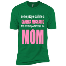 Load image into Gallery viewer, CAMERA MECHANIC The Most Important Call Me Mom Mother’s Day - Premium Short Sleeve T-Shirt