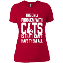 Load image into Gallery viewer, Cats T Shirt Hoodie Cats…I can’t have them all Mother’s Day - Ladies' Boyfriend T-Shirt