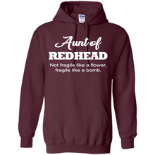 Load image into Gallery viewer, Aunt Of Redhead Definition Funny For Aunt On mother’s day - Hoodie