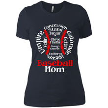 Load image into Gallery viewer, Baseball Mom Tee-Mother’s Day 2019 - Ladies' Boyfriend T-Shirt