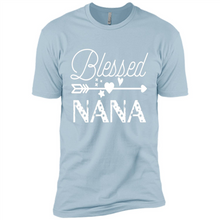 Load image into Gallery viewer, Blessed Nana Christmas Mother’s Day Birthday Grandma - Premium Short Sleeve T-Shirt