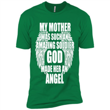 Load image into Gallery viewer, ANGEL MOM Mother’s Day - Premium Short Sleeve T-Shirt
