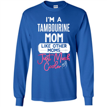 Load image into Gallery viewer, Cool Mothers Day T-Shirt Tambourine Mom - Long Sleeve T-Shirt