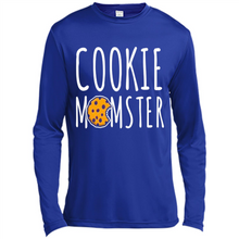 Load image into Gallery viewer, Cookie Momster shirt Mother’s day shirt Baking mom - Canvas Long Sleeve T-Shirt