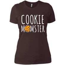 Load image into Gallery viewer, Cookie Momster shirt Mother’s day shirt Baking mom - Ladies' Boyfriend T-Shirt
