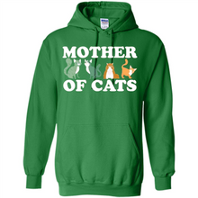 Load image into Gallery viewer, Cats T Shirt Hoodie Mother of Cats Mother’s Day1 - Hoodie