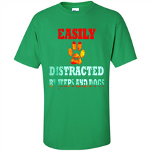 Load image into Gallery viewer, Easily Distracted By Jeeps And Dogs gift shirt for dog mom - Shirt