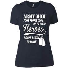 Load image into Gallery viewer, Army Mom Mother’s Day - Ladies' Boyfriend T-Shirt