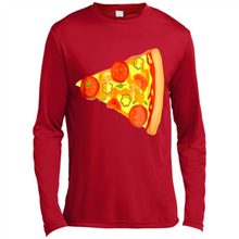 Load image into Gallery viewer, Dad Son Pizza Piece Funny Matching Family Shirt Mother Day - Canvas Long Sleeve T-Shirt
