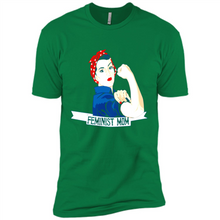 Load image into Gallery viewer, Feminist Mom mother’s day feminism 1 - Premium Short Sleeve T-Shirt
