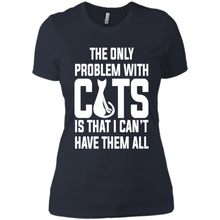 Load image into Gallery viewer, Cats T Shirt Hoodie Cats…I can’t have them all Mother’s Day - Ladies' Boyfriend T-Shirt