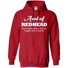 Load image into Gallery viewer, Aunt Of Redhead Definition Funny For Aunt On mother’s day - Hoodie