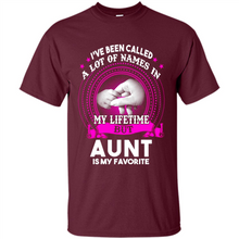 Load image into Gallery viewer, Aunt Is My Favorite Name Sweatshirt Mother’s Day Best Gift - Shirt