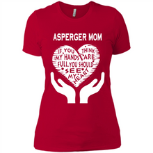 Load image into Gallery viewer, Asperger Mom Mother’s Day - Ladies' Boyfriend T-Shirt