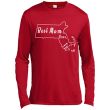 Load image into Gallery viewer, Best Mom Ever Shirt Massachusetts Mothers Day - Canvas Long Sleeve T-Shirt