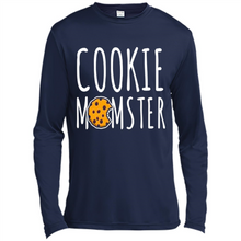 Load image into Gallery viewer, Cookie Momster shirt Mother’s day shirt Baking mom - Canvas Long Sleeve T-Shirt