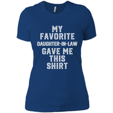 Load image into Gallery viewer, Father Mother in Law Funny Mother's Father's day - Ladies' Boyfriend T-Shirt