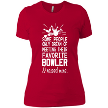 Load image into Gallery viewer, Bowling Mom Mother’s Day - Ladies' Boyfriend T-Shirt