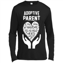Load image into Gallery viewer, Adoptive Parent Mother’s Day - Canvas Long Sleeve T-Shirt